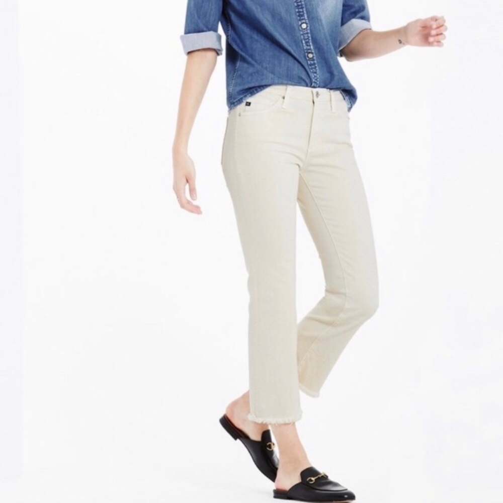 Ag Adriano goldschmied Jodi high rise crop 27